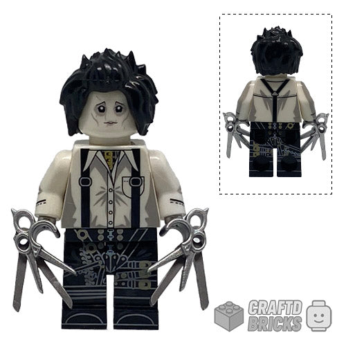 Edward Scissorhands (White Top) Custom Minifigure