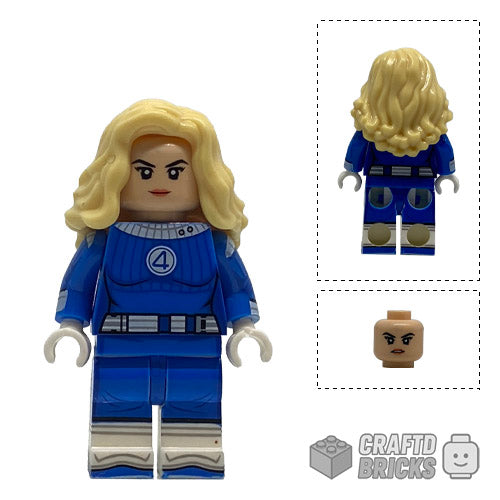 Sue Storm (Fantastic Four) Custom Minifigure