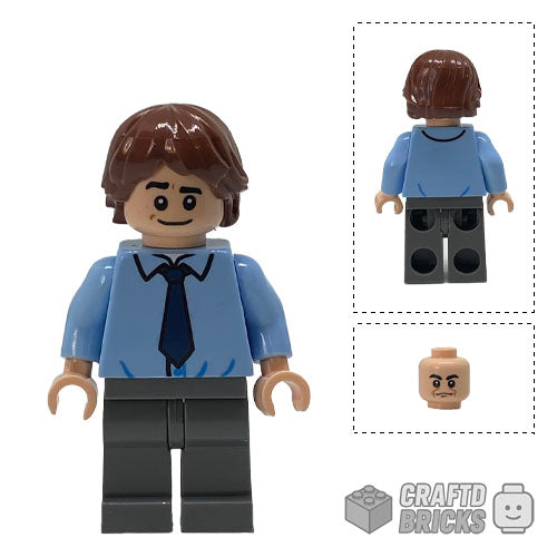 Jim Halpert (The Office US) Custom Minifigure