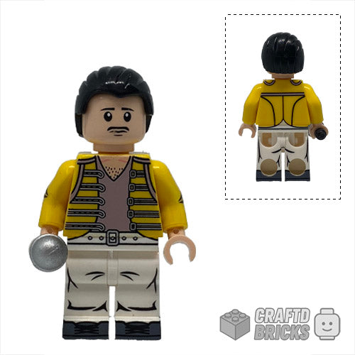 Freddie Mercury (Queen) Custom Minifigure