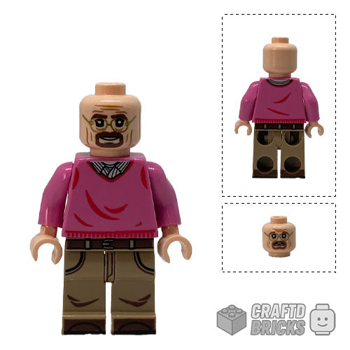 Walter White (Breaking Bad) Custom Minifigure